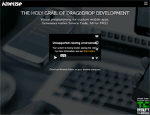 Tablet Screenshot of kinetise.com